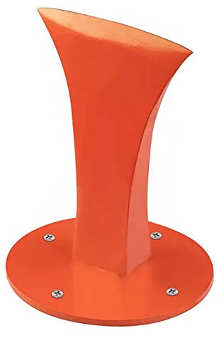 Manueller Holzspalter Einfach Sicher Holzspalten Arbeitssparend Handspalten Werkzeug Holz Brennholz Jagd für Zuhause Outdoor Camping Orange