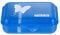Step by Step Lunchbox „Butterfly Maja“, mit Trennwand und Klickverschluss, spülmaschinenfest, BPA-frei, für Schule und Kindergarten, 0,9L, blau