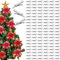Uiifan 200 Stück Weihnachtsschmuck-Clips, Großpackung 4,5 cm, Alligator-Kerlauge, Metall, Fischmaul-Clip für Weihnachtsstern, Weihnachtsbaum, Kranz, Blumen, Basteln, Dekorationen