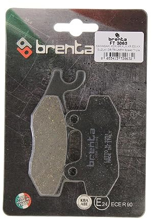 Bremsbeläge Brenta 3063 organ. hinten kompatibel mit Triumph Bonneville Daytona Sprint Speed Triple Trident Tiger Trophy