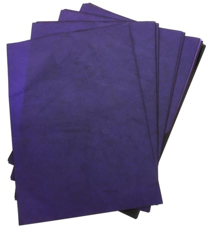 VILLCASE 300 Blatt Graphit-kohlepapier Überweisen Kohletransfer-kopierpapier Graphitpapier Carbon Papier Leinwandpapier Büro Täglicher Gebrauch Hausgemachtes Papier Basispapier Kopieren