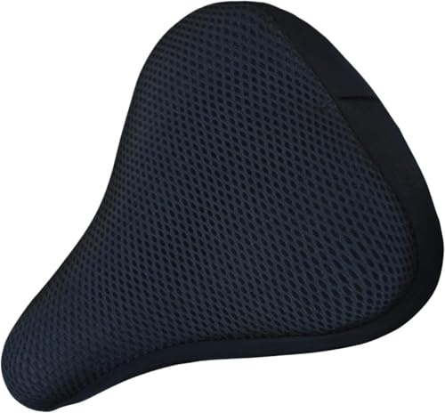 JAGTRADE Breathable Mesh Screen Bicycle for Seat Cover for Bicycle for Seat, Improved Comfort, Breathable for Mountain Road Bike, 20x23cm, Black