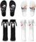 LOOPES Hochzeitsgeschenke für Brautpaar, 2 Paar Hochzeit Magnetsocken Lustige Socken Funny Socken Hand in Hand Magnet Kuschelsocken Geschenkideen für Brautpaar Hochzeit Verlobungsfeiern Weihnachten