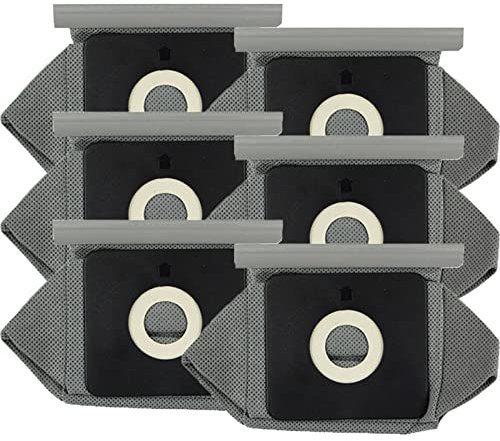 Bolsa universal lavable para aspiradora reutilizable para FC8334 FC8338 FC8349 FC8344 FC8347 FC8348 FC8188 FC8189 6 bolsas universales para aspiradora de tela no tejida de alto rendimiento