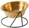 CIYODO Elevated Cat Bowl Stand Stainless Steel Pet Food Bowl Bracket for Cats Dogs Easy Cleaning Compact Design