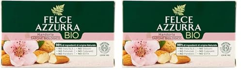 Felce Azzurra Bio Sapone Solido Mandorla - 120 g (Confezione da 2)