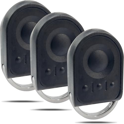 Garage Door Opener Compatible Handheld Transmitter For Somfy Keygo Somfy Keytis 2 NS RTS and Keytis 4 NS RTS 4-Channel Pack of 3