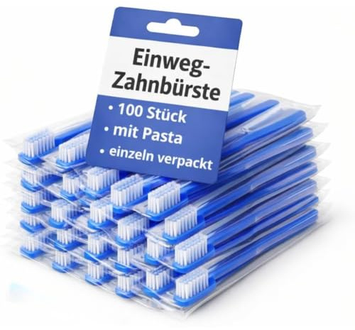 BUXMED Zahnbürstenhalter in Weiß für Krankenhaus, Pflege, Notfall, Patientenversorgung, Hotel & Reise