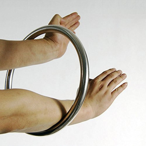Wing Chun Edelstahl Ring yewen Sau Sticky Hand Krafttraining Tsun Siu Lum Kung Fu, xx