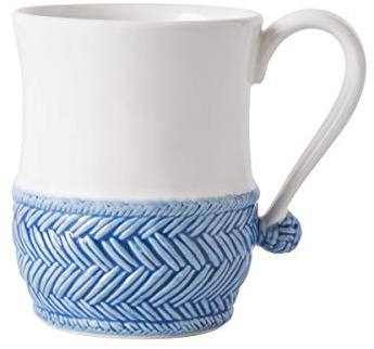 Juliska Le Panier White/Delft Blue Mug