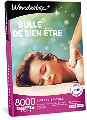 Wonderbox Bulle De Bien-être - Coffret Cadeau Idée Cadeau Relaxation