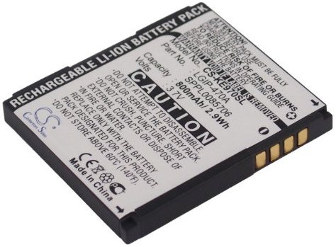 CS-KE970SL Akku 800mAh Kompatibel mit [LG] GD330, KE70, KE970, KE970U, KF600, KF750, KG270, KG70, KG70c, KU970, LF755, LG Muziq, LG Secret, LX570, Shine, Shine KE970, Shine KF600, KG70, KG70c, KU970