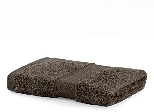 DecoKing Handtuch 50x100 cm braun Baumwolle Bambus Viskose saugfähig antibakteriell Bamboo Bamby Schoko Brown Chocolate