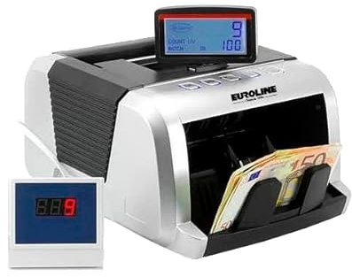 COMPTEUSE DE BILLETS Quadruple détection faux billets IR/MG/MT/UV + 2D