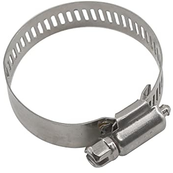 Lot de 10 colliers de serrage pour tuyau de 46-70 mm en acier inoxydable 304