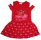 Disney Robe LadyBug fille, rouge, 3A