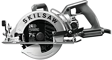 SKIL 7-1/4 Worm Drive sega circolare con Twist Lock Plug- SPT77W-71