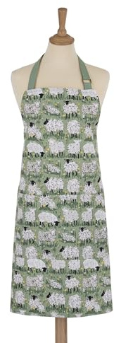 Ulster Weavers - Woolly Sheep - Apron - Cotton - One Size in Green