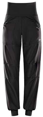 Winshape Damen Functional Comfort Leisure Time Trousers Lei101c Freizeithose, Schwarz, S EU