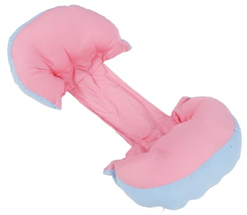 Schwangerschaftskissen, Weiches Schwangerschaftsstützkissen aus Baumwolle, Elastisches, Ergonomisches Schwangerschaftskeilkissen für Seitliches Schlafen (Stil 2)