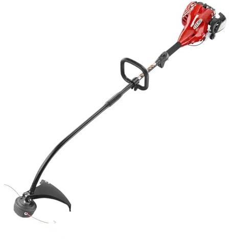 Homelite 2-Cycle 26cc Curved Shaft Gas Powered String Trimmer Clutched Engine 17 inch Cut