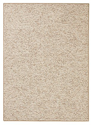 Teppich Boss - Design Teppich Wolly in Woll-Optik Beige Braun, Größe:Bettumrandung 2X 67x140 cm 1x 67x250 cm