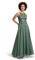Vera Mont Damen Abendkleid rückenfrei Light Aventurine,44