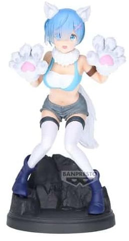 Banpresto BANDAI - Figur Re:Zero - Starting Life in Another World - Rem - Espresto-Monster Motions - Another Color - 18 cm - BP28893P