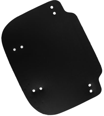 ROMISBABA Universal Hand Push Pull Cart Trolley Base Plate 27cm x 21cm Grocery Shopping Cart Base Board Compatible Small Trolleys for Grocery Shopping and Camping