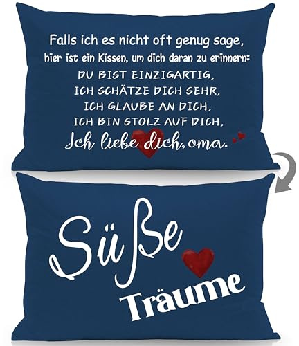 Aosumin Falls ich es Nicht oft genug sage Hier ist EIN Kissen um Dich daran zu erinnern Du bist einzigartig ich Liebe Dich Oma Erinnerung Kissenbezüge Oma Geburtstag Muttertag