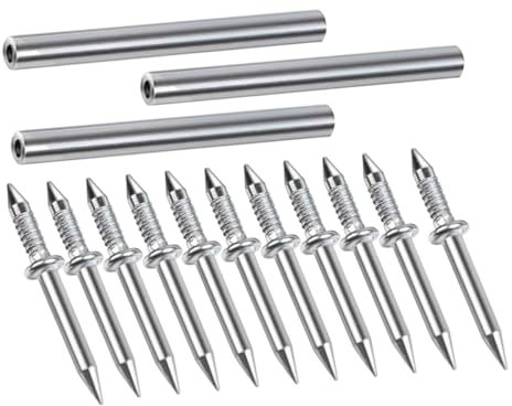 TIDTALEO 300stücke Doppelkopfnägel Für Sockelleisten Fußleistennägel Doppelköpfige Bildnägel Kleine Kopfnägel Doppelköpfige Nägel Für Fußleistenverkleidungen Bildaufhängenägel