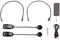 Kueohse U12F Uhf One For Two Wireless Headset Microphone Amplifier Mixer Suitable For Teaching Guides Meeting Lectures