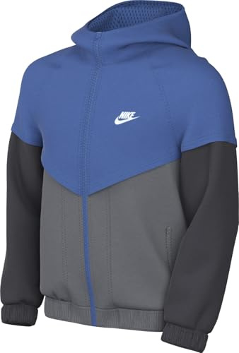 Nike Sportswear Windrunner Repel-Jacke mit Kapuze für ältere Kinder, FZ5516