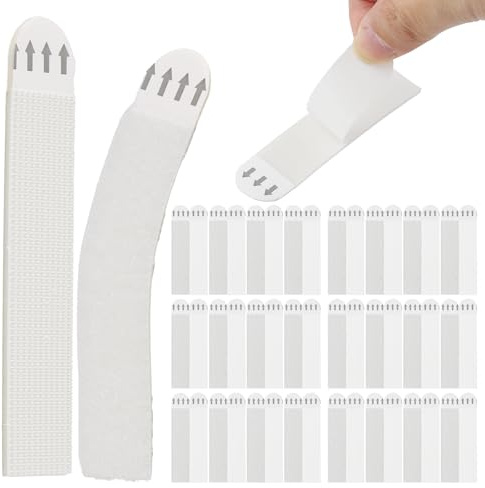 ZoeWei Picture Hanging Strip, No Nails Picture Hanging Strips, 24 Pairs Photo Frame Stickers for Wall, Damage Free Adhesive Mounting Strips for Pictures Photos Frame