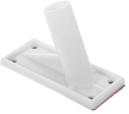 NULYLU Selbstklebende Fahnenmast Halterung aus Kunststoff Stabile Wandhalterung für Fahnen Windfester Flaggenhalter für Innen und Außen Einfach zu Montieren Vielseitig für Wand Dach