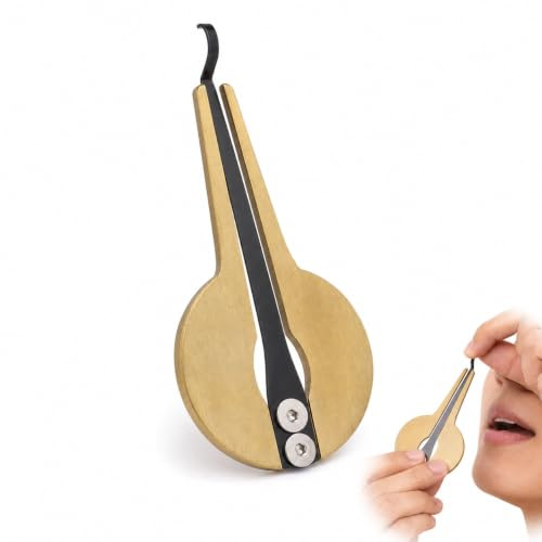Healifty Mongolian Jaw Harp Traditional Mouth Harp Musical Instrument for Adults Beginners Unique Ethnic Portable Mini for Folk Music Performance 4.13X1.97X1.10In