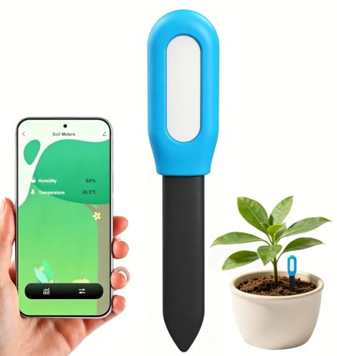 Fire Bull Capteur Zigbee D'Humidité du Sol, Indicateur D'Arrosage, pour Plantes D'Intérieur, iOS Et Android
