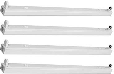 4 x LED Röhrenhalterung/Fassung für eine 150 cm T8 / G13 LED Röhre - als Ersatz für Leuchtstoffröhrenhalter - RH150-1 LED