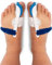 Novamed Hallux Valgus Zehenspreizer - 2er Pack - Zehentrenner - Nachtschienen - Tag & Nacht Korrektur - Hallux Valgus Schiene - Universalgröße
