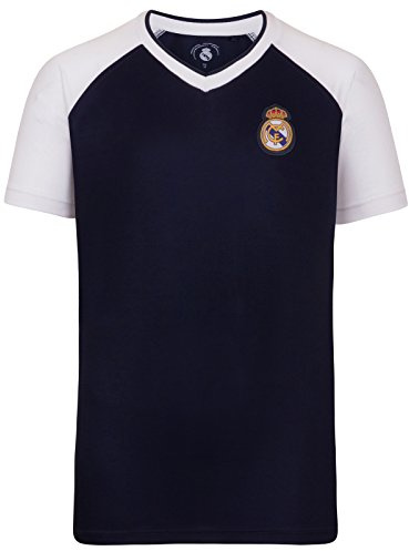 Real Madrid Mens T-Shirt Poly Official Football Gift