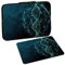 PEDEA Design Schutzhülle Notebook Tasche bis 15,6 Zoll (39,6cm) mit Design Mauspad, DNA Strings