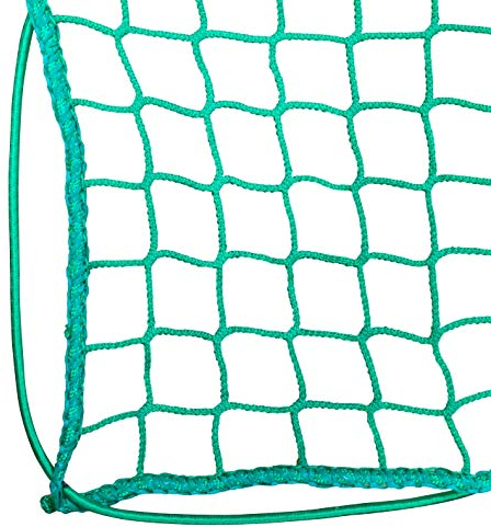 lasiprofi Abdecknetz für PKW-Anhänger, Pritschen und Container 4,0 x 2,5 Meter Grün