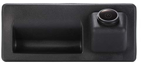 HD IP68 Kofferraumgriff Rückfahrkamera Einparkhilfen Kompatibel mit Audi A3 A4 S4 A5 S5 Q3 Q5 A6 A7 A8 S6 S7 RS5/Golf/Tiguan/Touareg/Sharan/Passat/Skoda/Porsche/Cayenne 958/Jetta (No.01578(110*50mm))