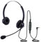 Double Ear Headset for Panasonic KX-NT546, KX-NT551, KX-NT553, KX-NT556 & KX-NT560 IP Phone + FREE 2.5ml Jack Lead - QD011