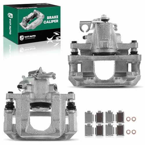 Set of 2 Rear Brake Caliper Assembly Compatible with Chrysler Town & Country Dodge Grand Caravan Volkswagen Routan