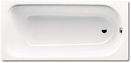 Kaldewei Badewanne Saniform Plus Modell 375-1 180 x 80 x 42 cm, alpinweiß mit Perl-Effekt