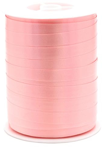 STAR Geschenkband Ringelband Polyband 10mm x 250m Farbe: zartrosa puderrosa