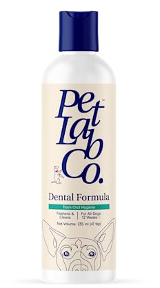 PetLab Co. Dog Dental Formula – Help Keep Breath Fresh, Target Plaque & Tartar Build-Up - Easy to Use - Support Overall Oral Hygiene - Dental Formula for Dogs