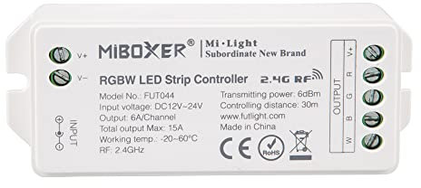 Mi Light Empfänger Controller Steuerung Dimmer 2.4G 12/24V 15A | RGBW
