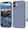 ORDA für iPhone 12 Mini Hülle Silikon Case, Handyhülle für iPhone 12 Mini Ultra Dünn Slim mit Microfiber, Kratzfeste Rundumschutz Case Schutzhülle Hülle für iPhone 12 Mini 5.4'' Blau